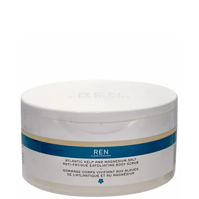 REN Clean Skincare Skincare Atlantic Kelp and Magnesium Salt Anti-Fatigue Exfoliating Body Scrub 150ml
