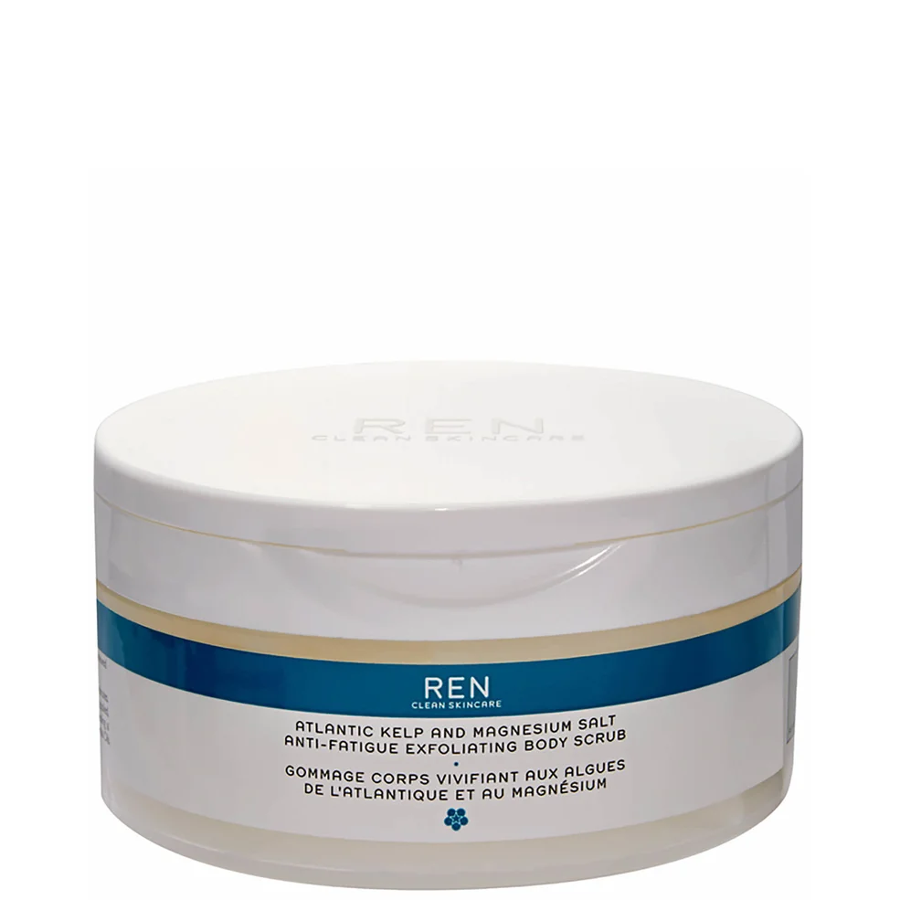 REN Clean Skincare Skincare Atlantic Kelp and Magnesium Salt Anti-Fatigue Exfoliating Body Scrub 150ml Image 1