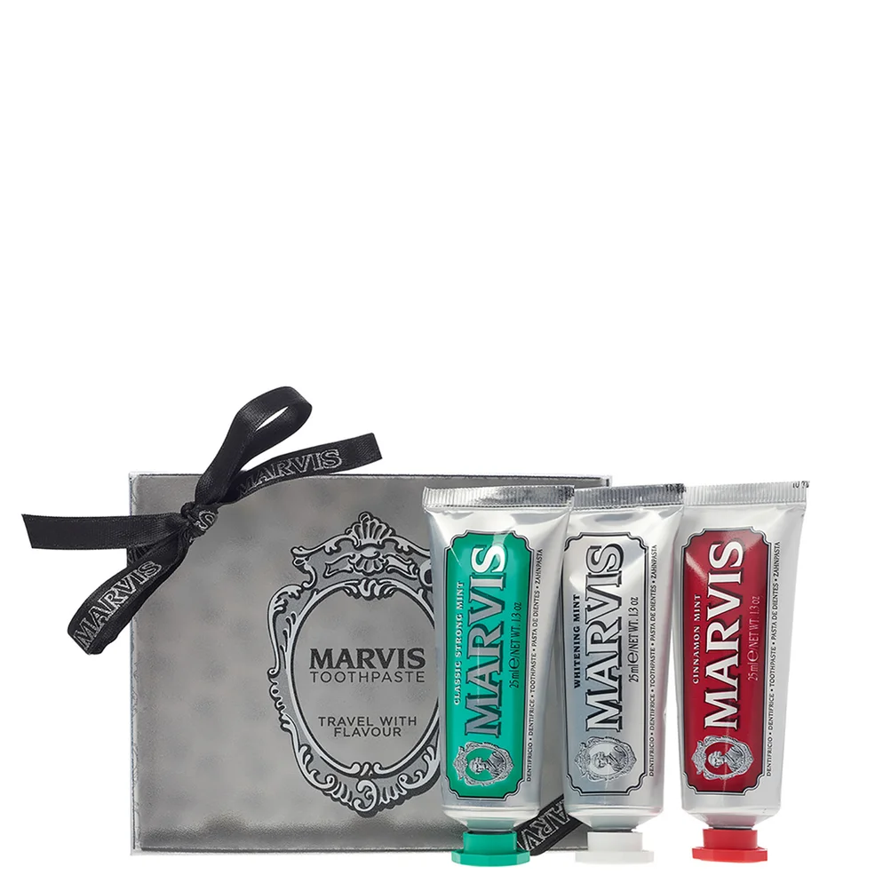 Marvis Travel Flavour Toothpaste Trio 3 x 25ml Image 1