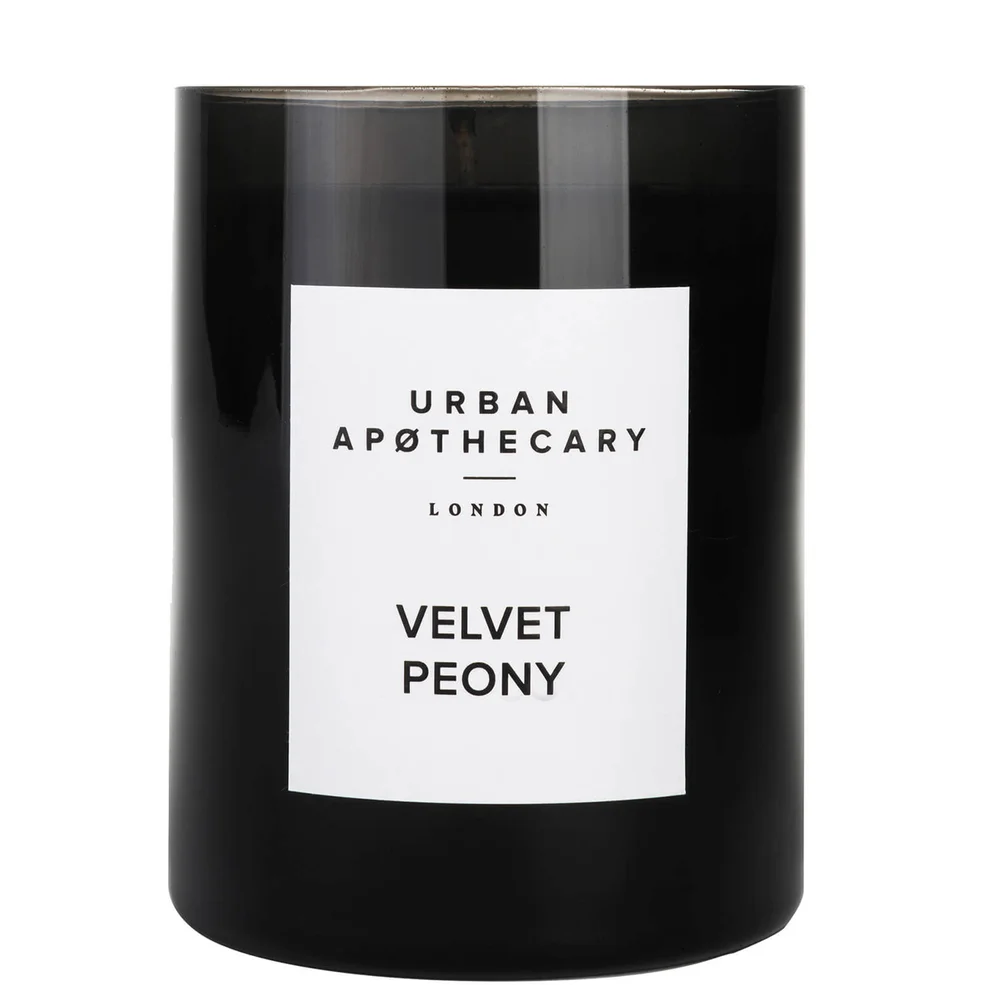 Urban Apothecary Velvet Peony Luxury Candle 300g Image 1