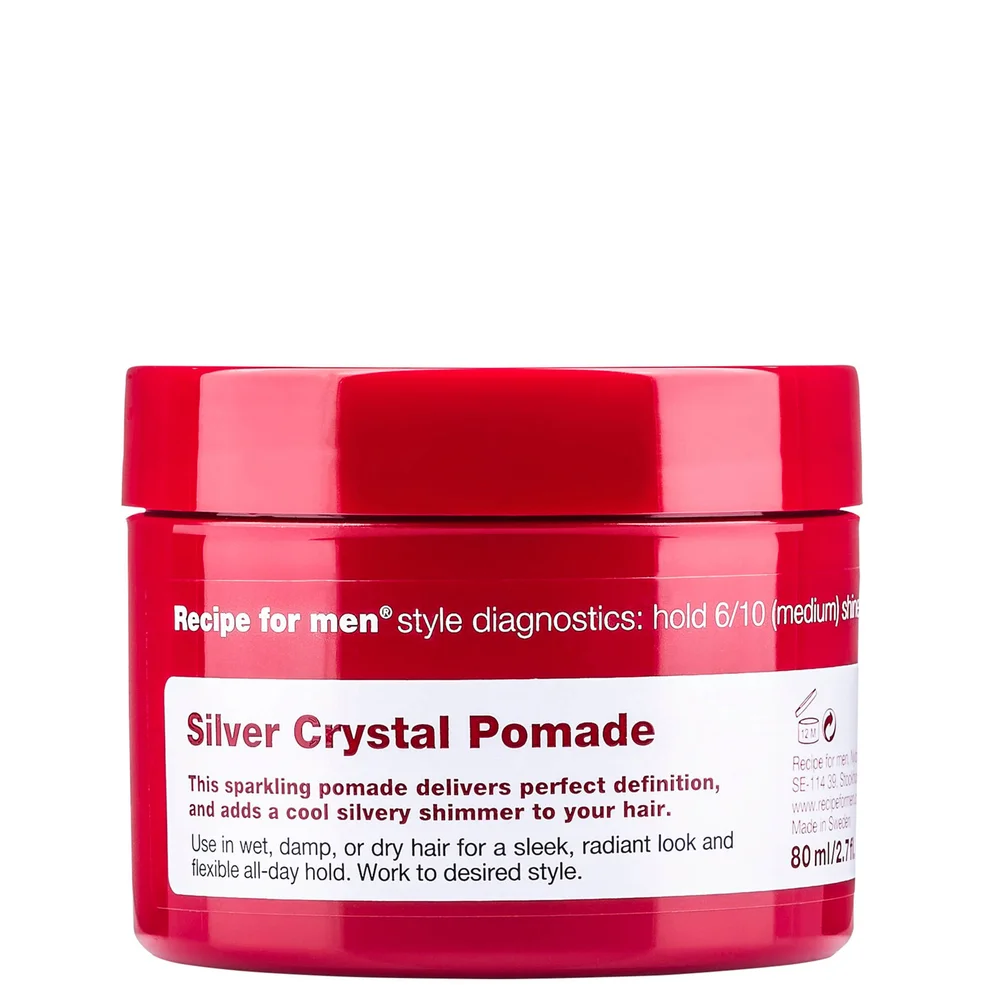 Recipe for Men Silver Crystal Pomade 80ml Image 1