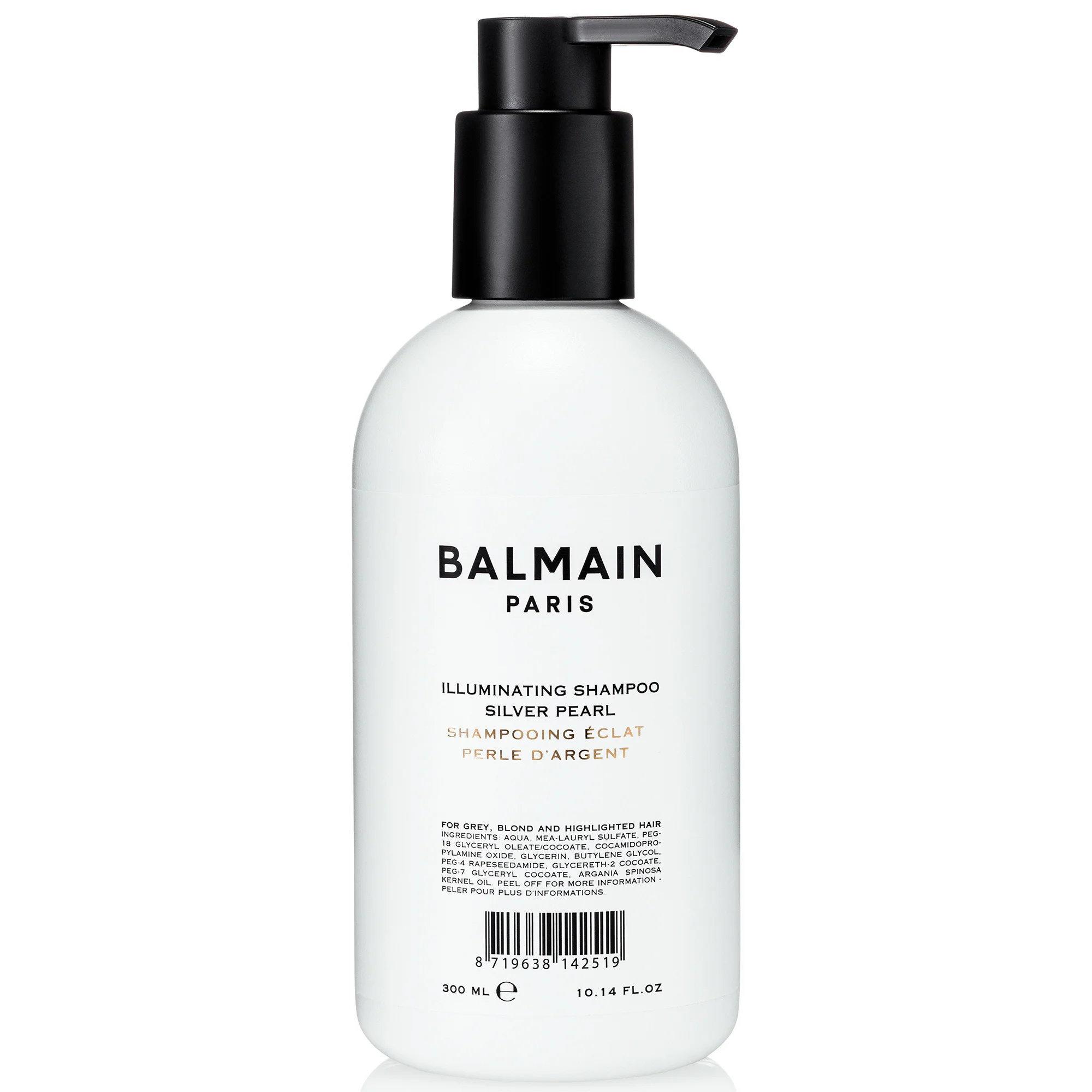 Balmain Hair Illuminating Shampoo - Silver Pearl 300ml Image 1