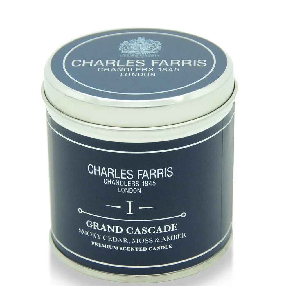Charles Farris Signature Grand Cascade Tin Candle 300g Image 1