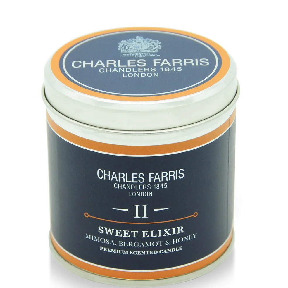 Charles Farris Signature Sweet Elixir Tin Candle 300g Image 1