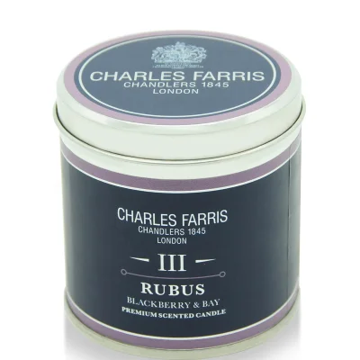 Charles Farris Signature Rubus Tin Candle 300g