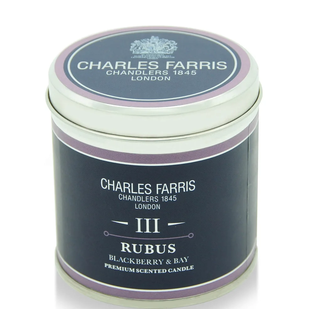 Charles Farris Signature Rubus Tin Candle 300g Image 1