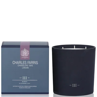Charles Farris Signature Rubus 3 Wick Candle 640g