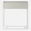 Ferm Living Plant Box and Side Table - Light Grey - Image 1