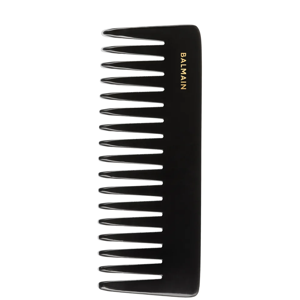Balmain Texture Comb - Black and White Image 1