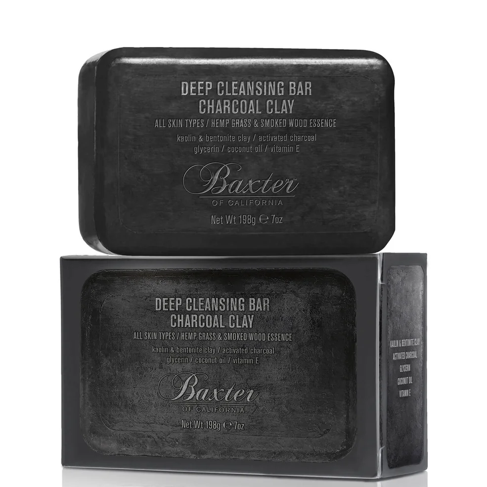 Baxter of California Deep Cleansing Bar Charcoal Clay Image 1