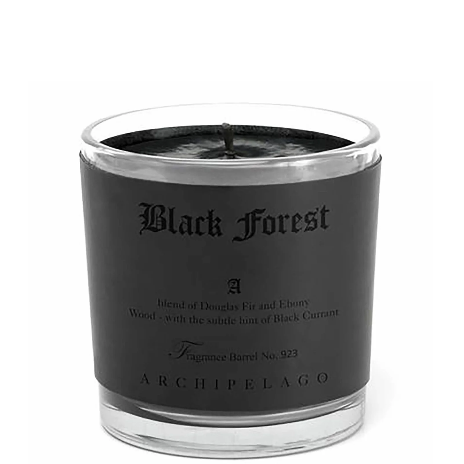 Archipelago Botanicals Letter Press Black Forest Candle 363g Exclusive Image 1