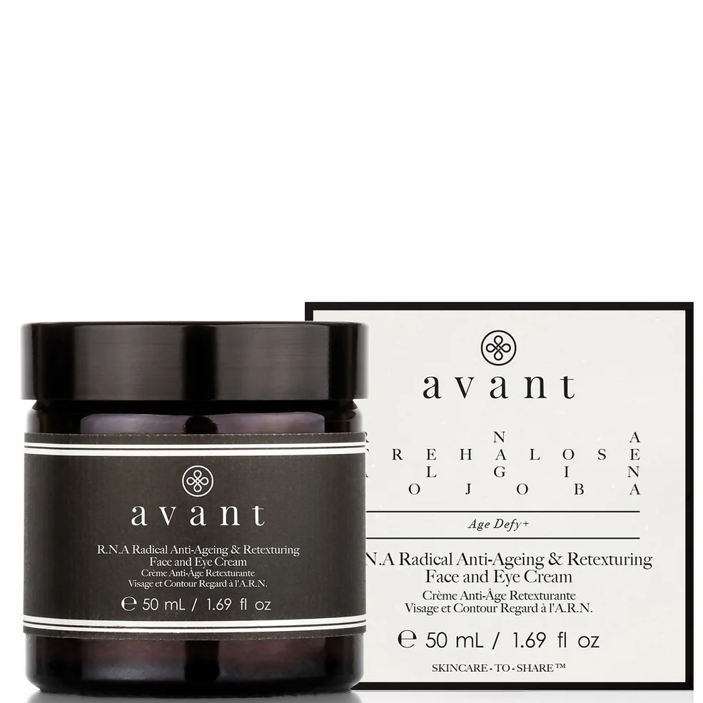 Avant Skincare R.N.A Radical Anti-Ageing and Retexturing Face and Eye Cream 50ml Image 1