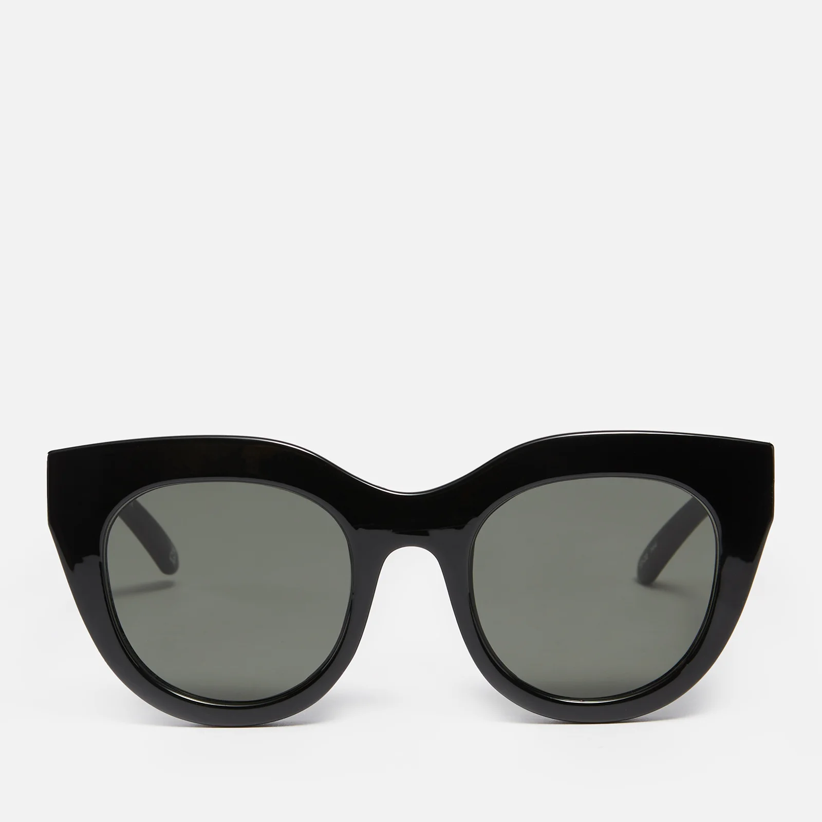 Le Specs Women's Air Heart Sunglasses - Black/Gold Image 1