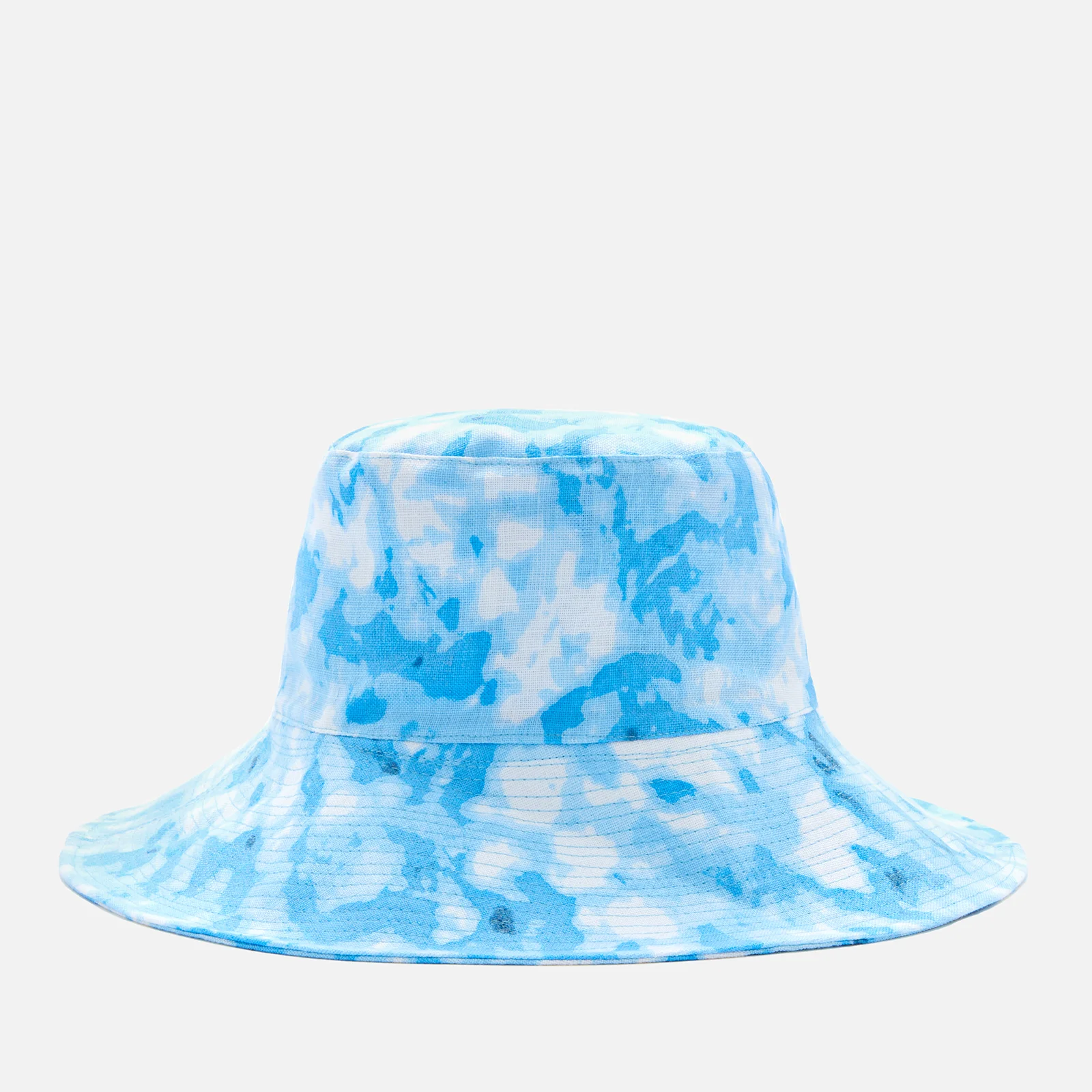 Faithfull The Brand Women's Bettina Bucket Hat - Roos Tie Dye Blue Image 1