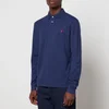 Polo Ralph Lauren Men's Slim Fit Mesh Long Sleeve Polo Shirt - Newport Navy - Image 1