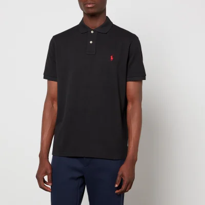 Polo Ralph Lauren Men's Custom Slim Fit Mesh Polo Shirt - Polo Black - S