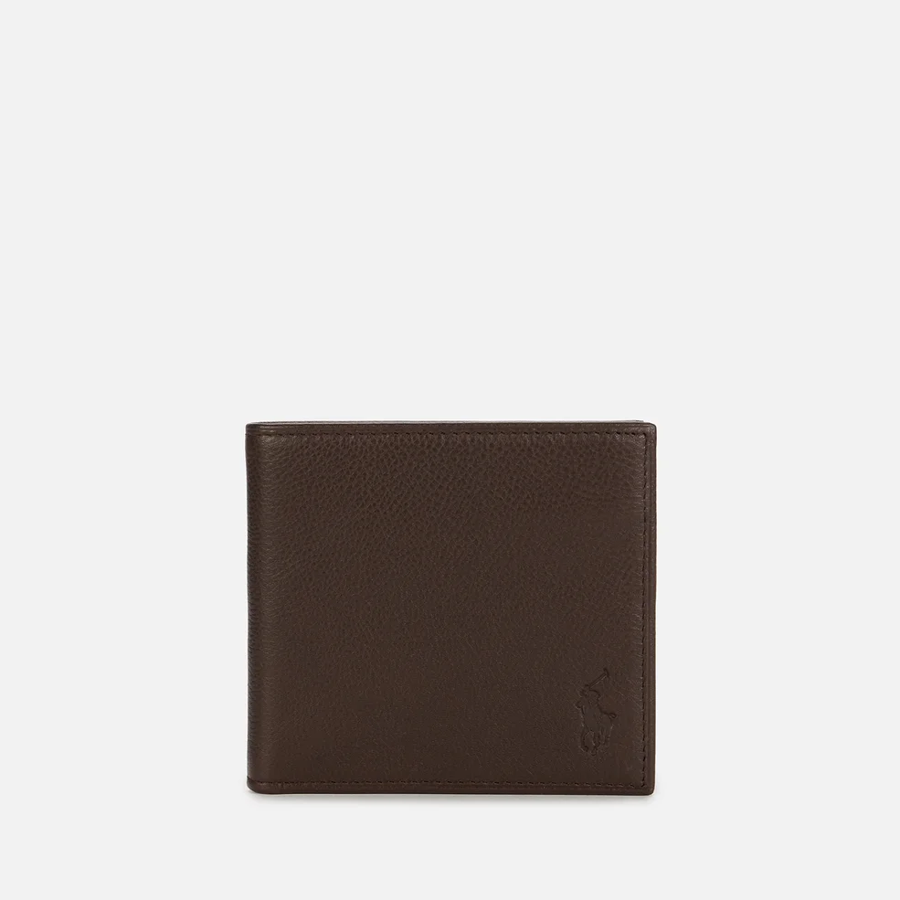 Polo Ralph Lauren Men's Leather Bifold Wallet - Brown Image 1