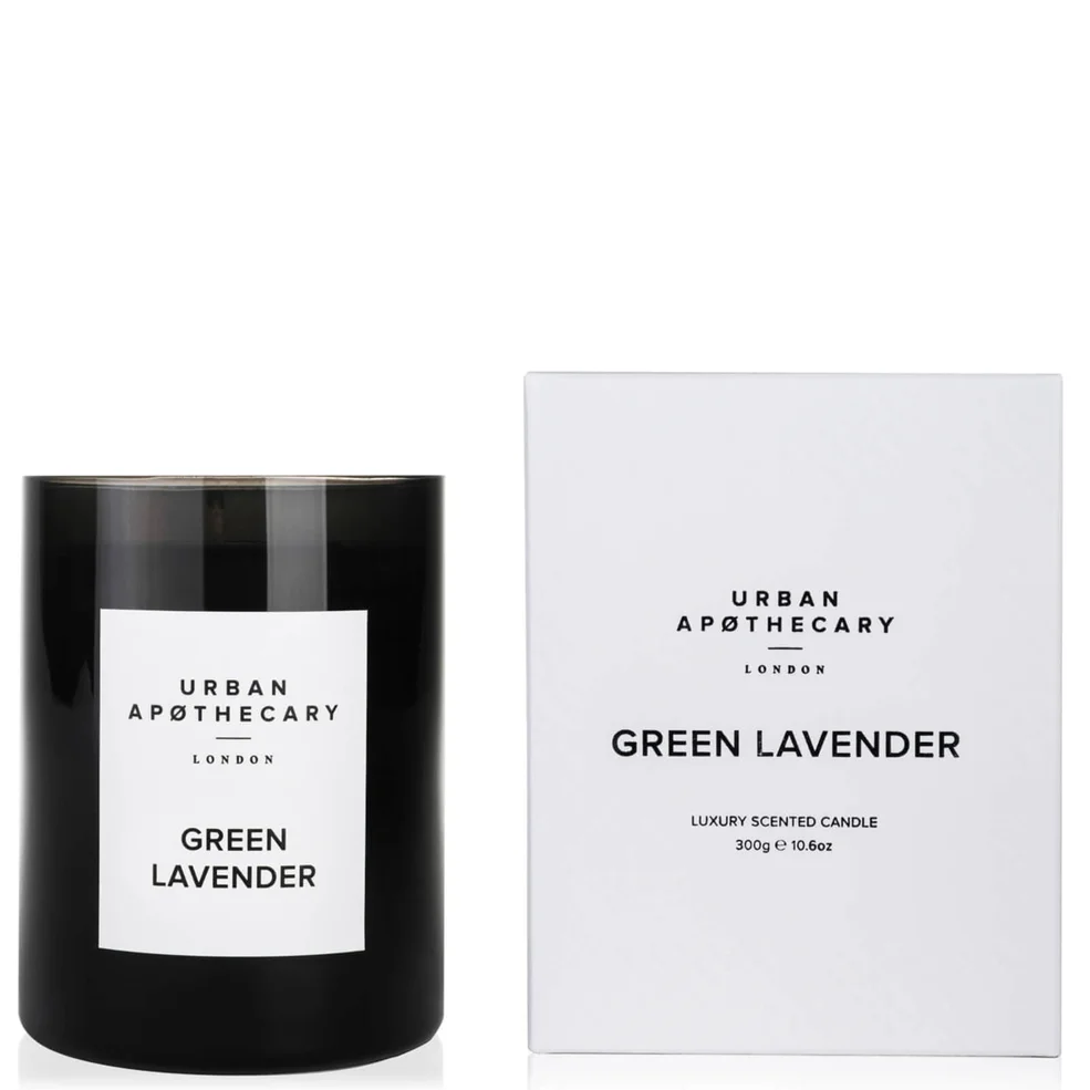 Urban Apothecary Green Lavender Luxury Candle - 300g Image 1