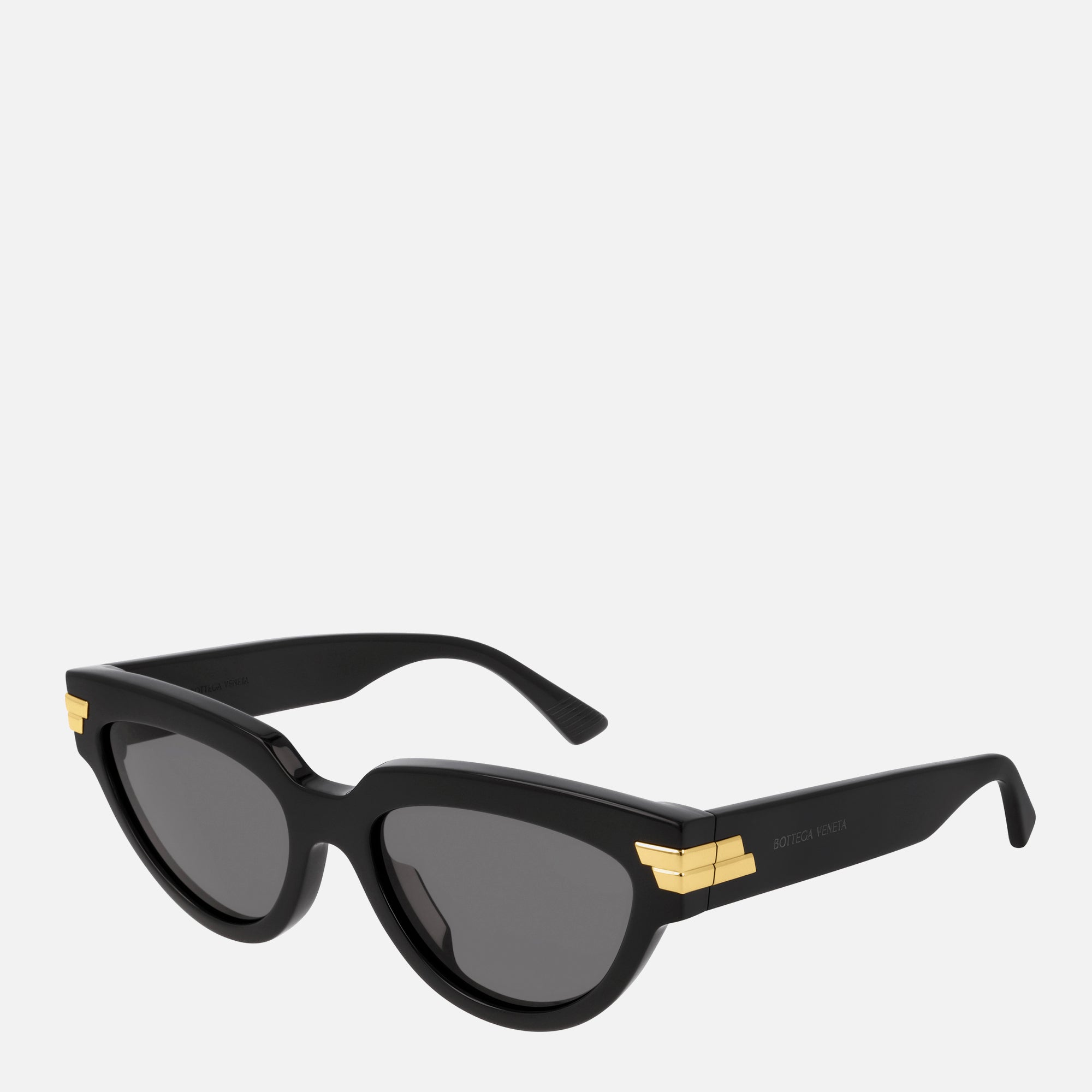 Bottega Veneta Women's Cateye Acetate Sunglasses - Black - Image 1