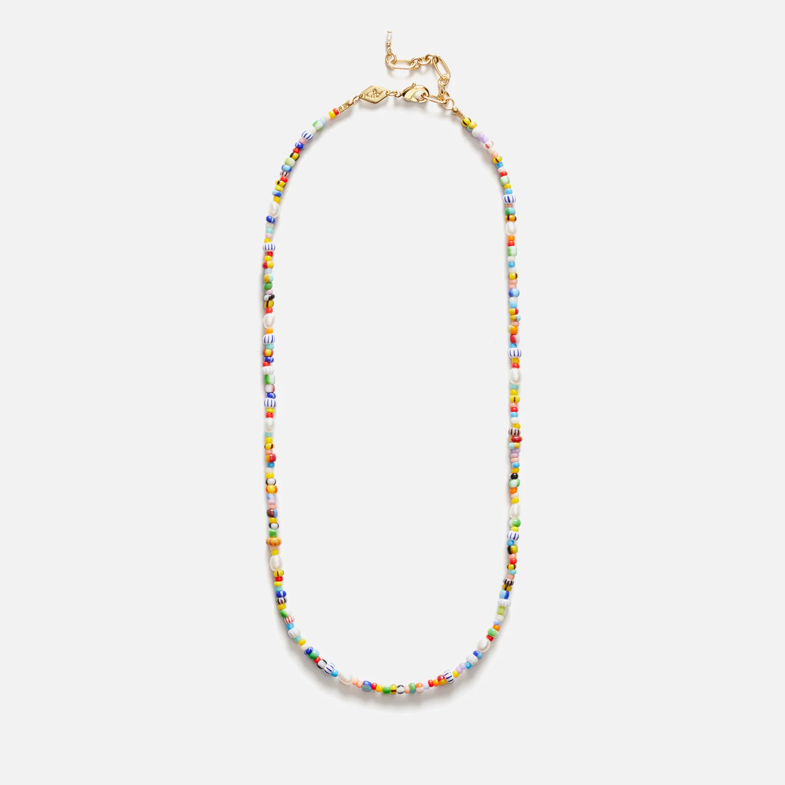 Anni Lu Petit Alaia Multicoloured Bead and Pearl Necklace Image 1