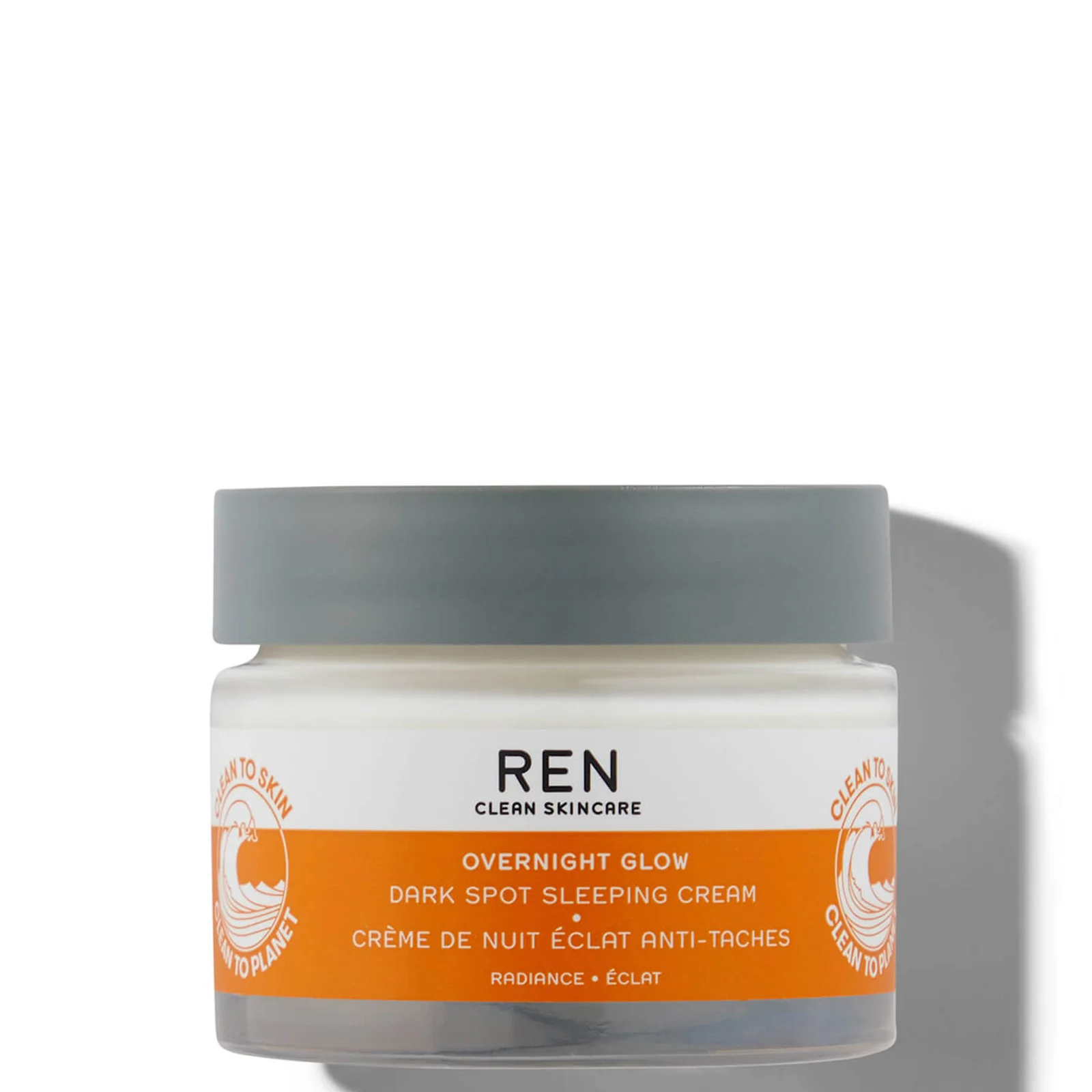 REN Clean Skincare Overnight Glow Dark Spot Sleeping Cream 50ml Image 1
