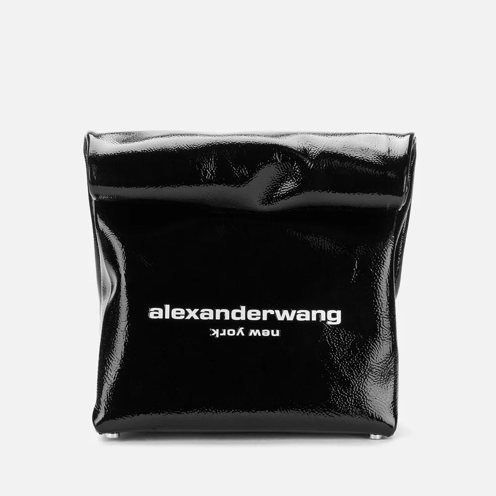 Alexander Wang Women's Lunch Patent Clutch - Black Image 1