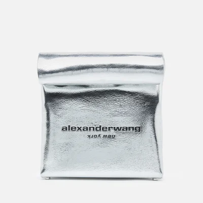 Alexander Wang Women's Lunch Clutch - Metallic Silver
