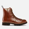 Grenson Men's Brady Handpainted Leather Hiking Style Boots - Tan - Image 1