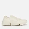 KENZO Women's Kross Leather Low Top Trainers - Off White - Image 1