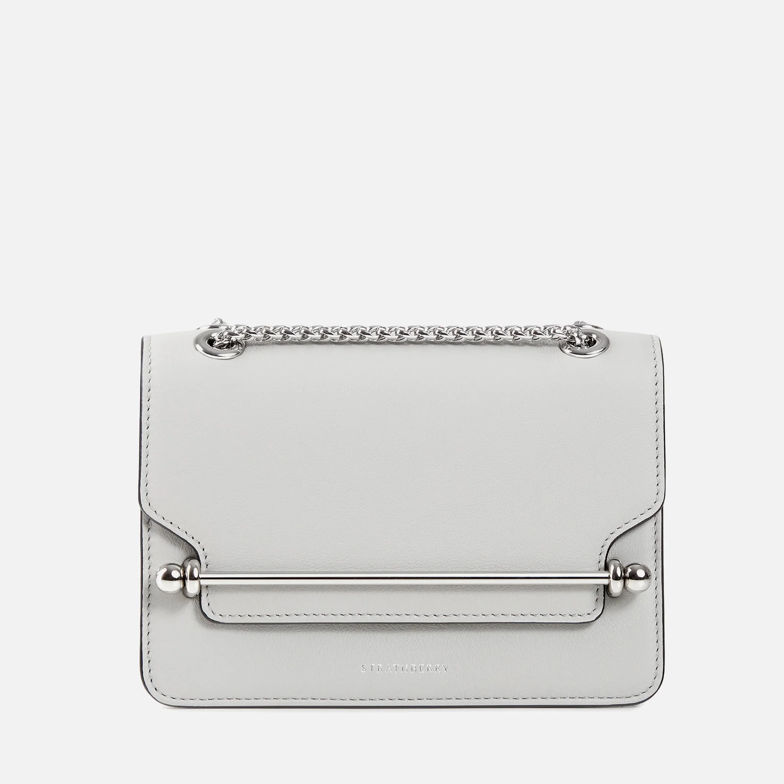Strathberry Women's East/West Mini Bag - Pearl Grey Image 1