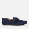 Tod's Men's Laccetto City Gommino 42C Suede Driving Shoes - Galaxy - Image 1