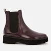 Tod's Women's Leather Chelsea Boots - Burgundy - Image 1
