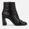 Tod's Women's Leather Heeled Ankle Boots - Black - Image 1