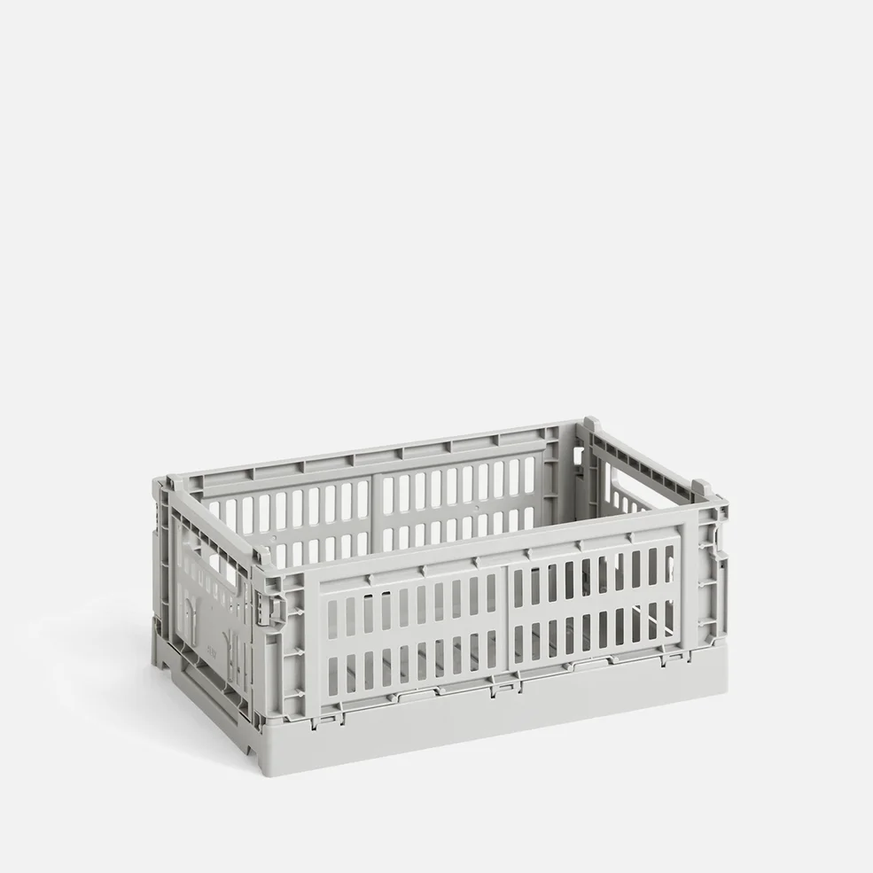 HAY Colour Crate - Light Grey - S Image 1