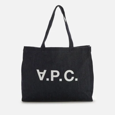 A.P.C. Women's Daniela Shopper Bag - Indigo