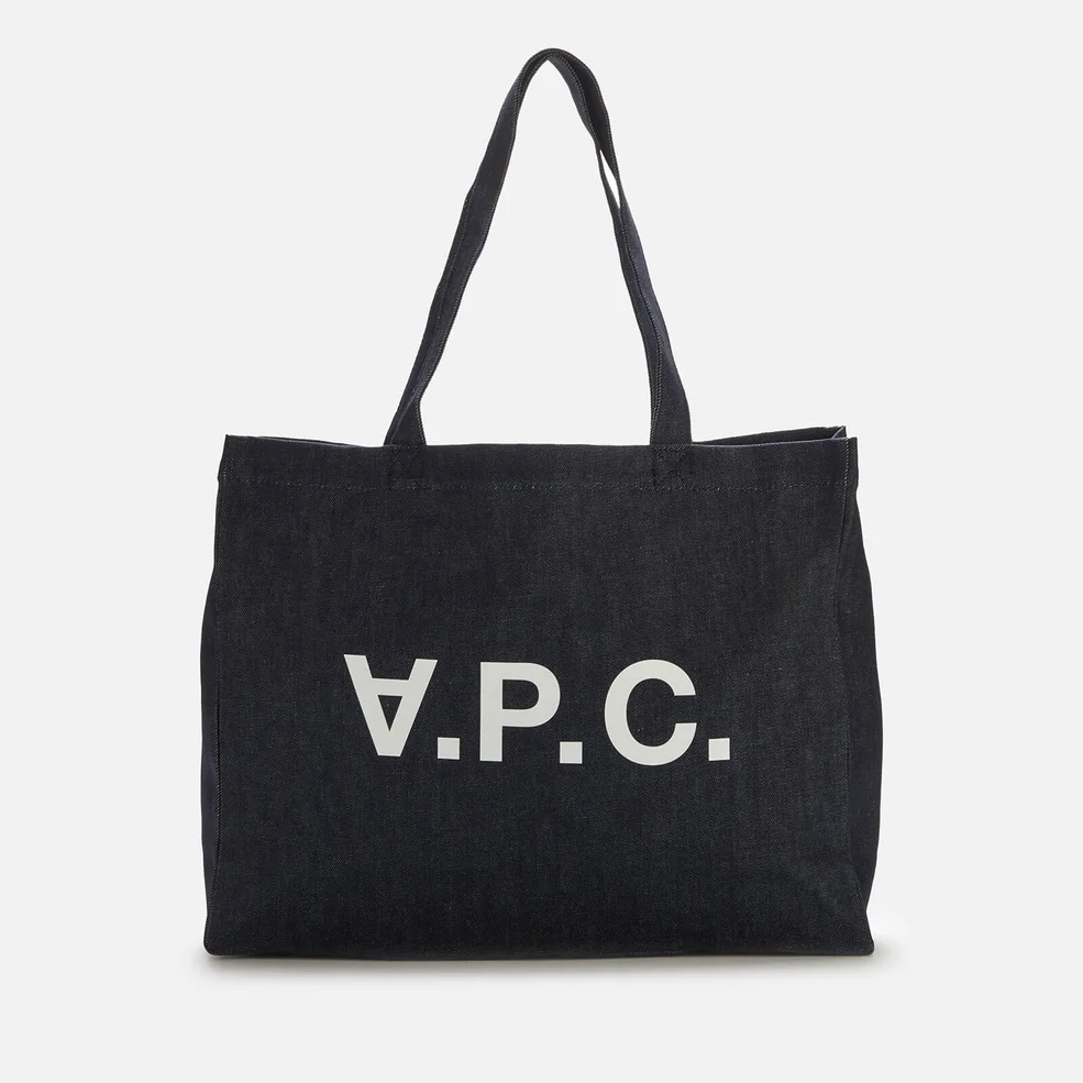 A.P.C. Women's Daniela Shopper Bag - Indigo Image 1