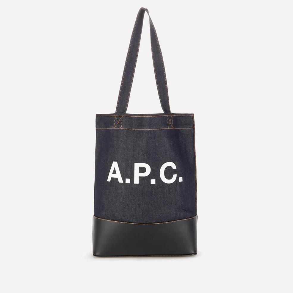 A.P.C. Women's Axelle Tote Bag - Dark Navy Image 1