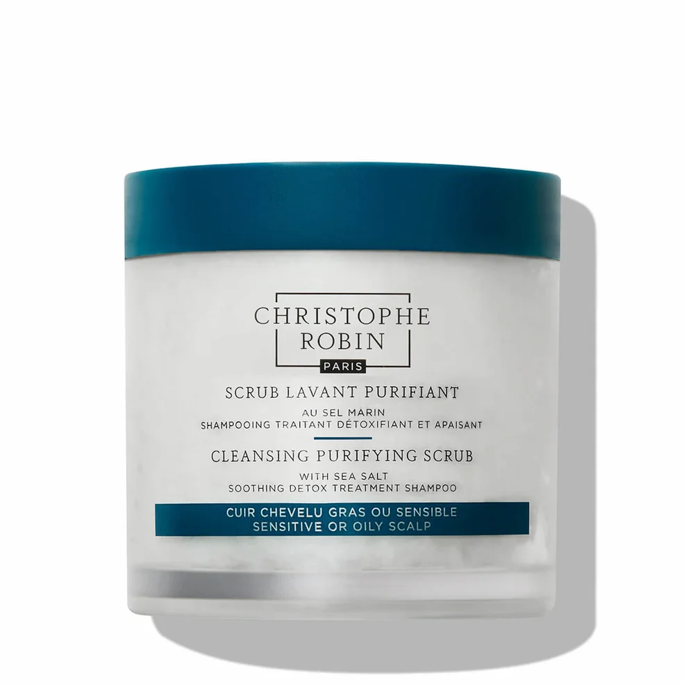 Christophe Robin Cleansing Purifying Scrub with Sea Salt 250ml Image 1