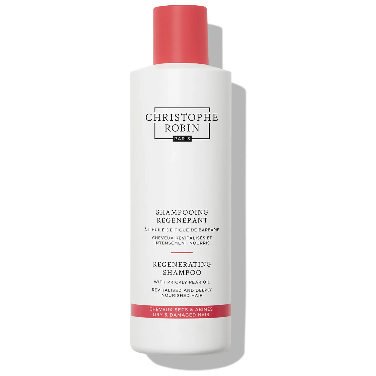 Christophe Robin Regenerating Shampoo with Prickly Pear Oil 250ml Image 1