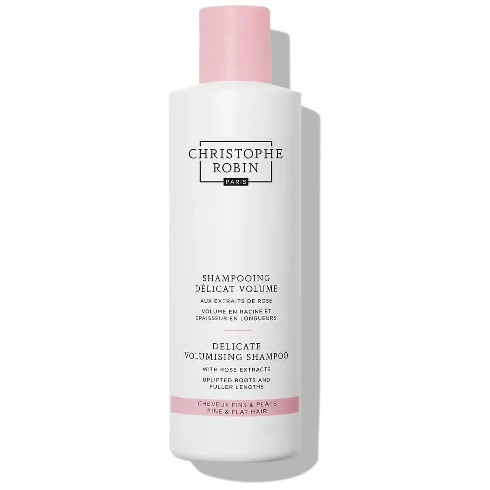 Christophe Robin Delicate Volumising Shampoo with Rose Extracts 250ml Image 1