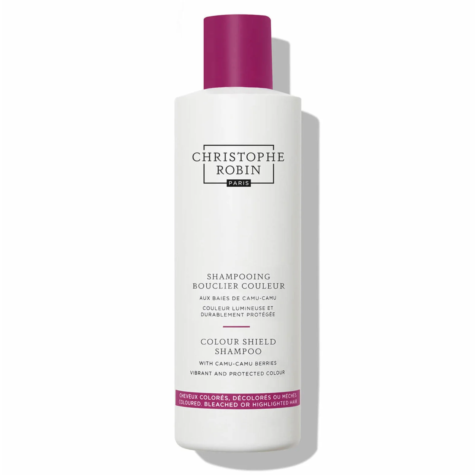 Christophe Robin Colour Shield Shampoo with Camu Camu Berries 250ml Image 1