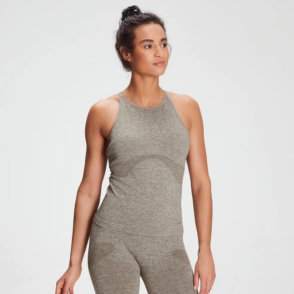 MP Women's Training Seamless Vest - Taupe Image 1