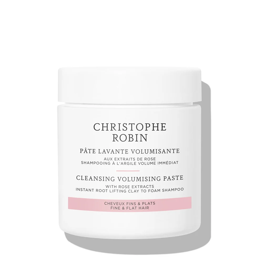 Christophe Robin Cleansing Volumising Paste with Pure Rassoul Clay and Rose 75ml Image 1