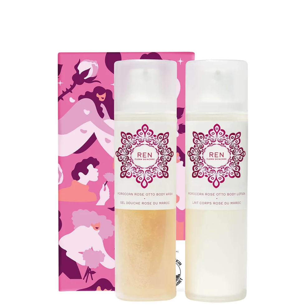 REN Clean Skincare Body Bliss Rose Duo (Worth £50.00) Image 1
