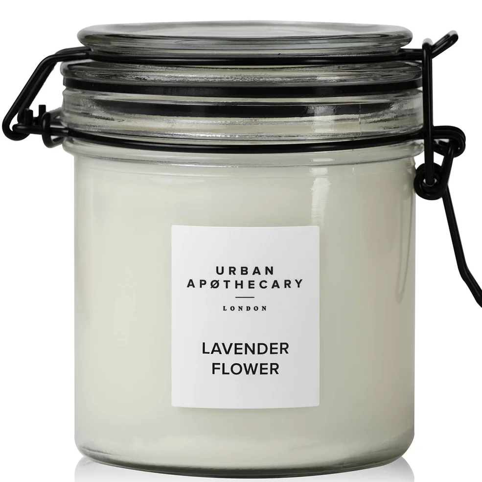 Urban Apothecary Lavender Flower Kilner Jar Candle - 250g Image 1
