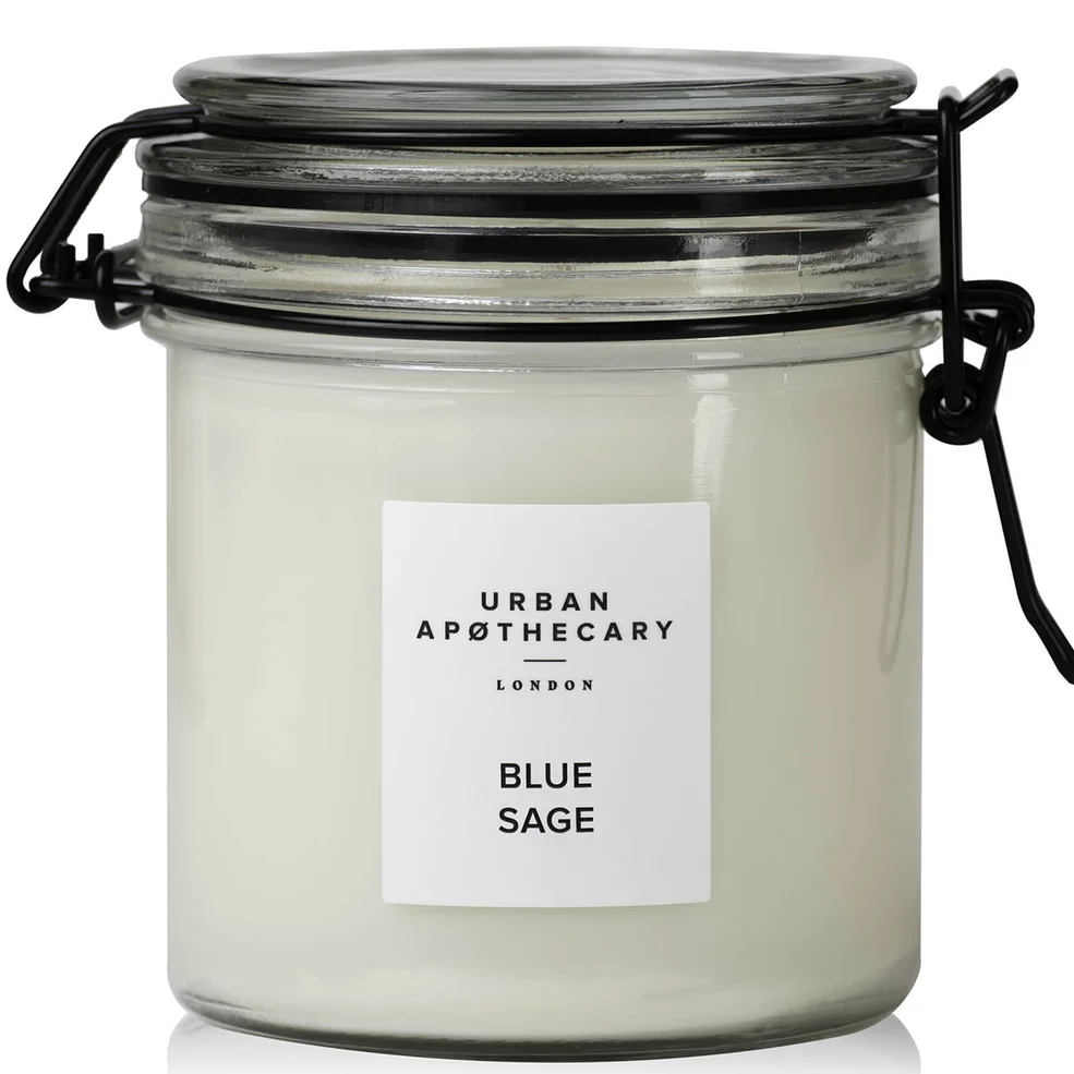 Urban Apothecary Blue Sage Kilner Jar Candle - 250g Image 1