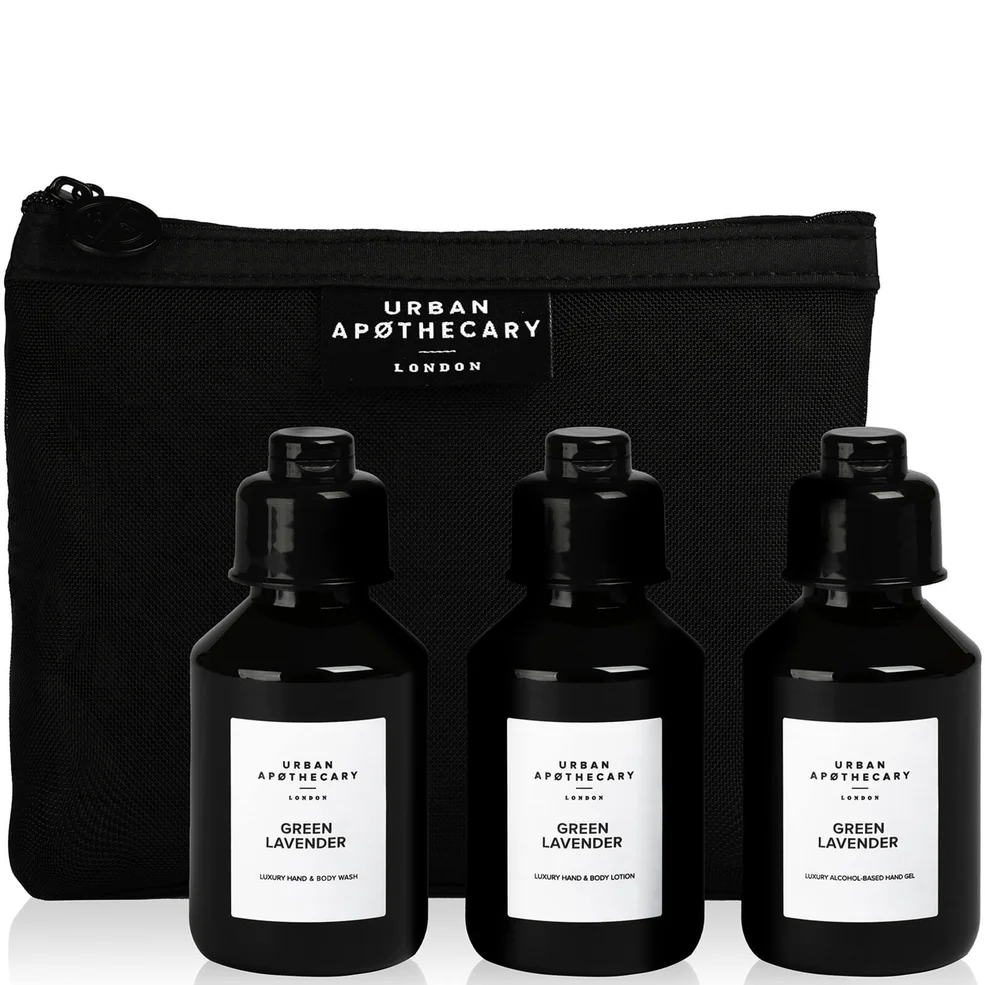 Urban Apothecary Green Lavender Luxury Bath and Body Gift Set (3 Pieces) Image 1