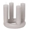 Broste Copenhagen Advent Candle - Light Grey - Image 1