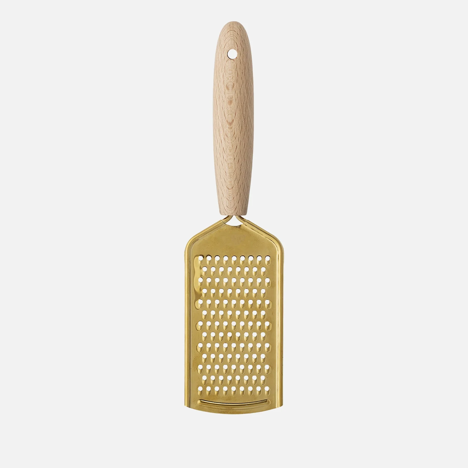 Bloomingville Grater - Gold & Wood Image 1