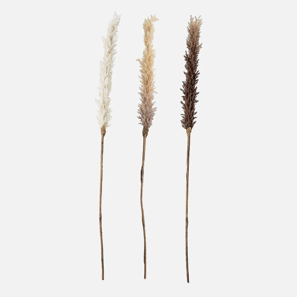 Bloomingville Faux Dried Flower - Set of 3 - Askild Image 1